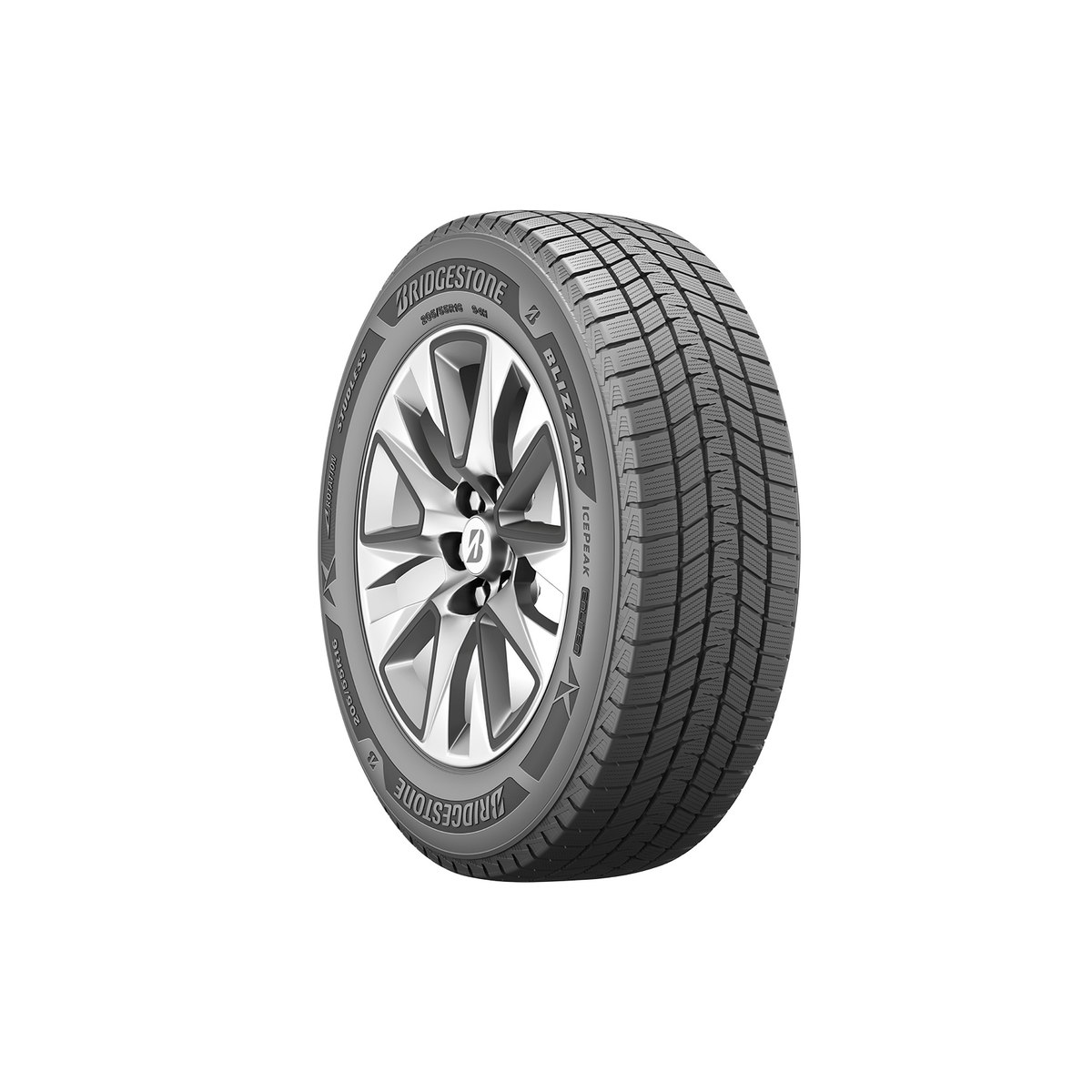Bridgestone Blizzak IcePeak 225/65R17 tire — official Bridgestone product image