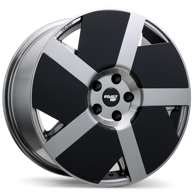 Fast Wheels EV06 18x8.5 wheel in Grey (GRY) — official Fastco product image